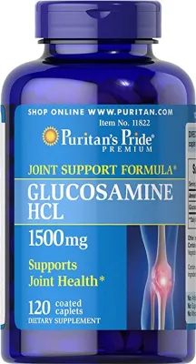 Puritan's Pride Glucosamine HCL 1500 mg 120 Coated Caps 