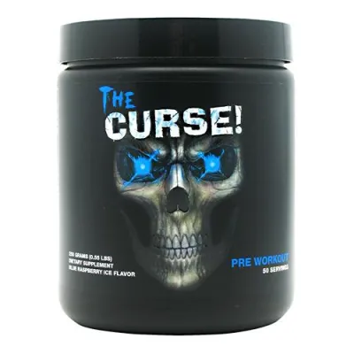 The Curse!, Blue Raspberry, 50 Servings (250g)
