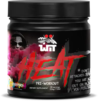 Wit Heat Pre-Workout Cotton Candy - 35 Servings